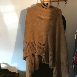 Light Brown Poncho